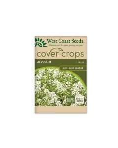 Sweet Alyssum Seeds Soil Builders Vegetable Seeds - West Coast Seeds - CC222A