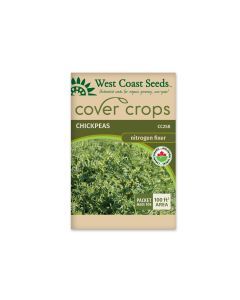 Chickpea Certified Organic Seeds Chickpeas Vegetable Seeds - West Coast Seeds - CC258A