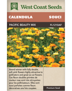 Pacific Beauty Annual Calendula Flowers Seeds - West Coast Seeds