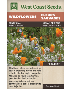 Beneficial Insect Blend Blend Wildflowers Flowers Seeds - West Coast Seeds