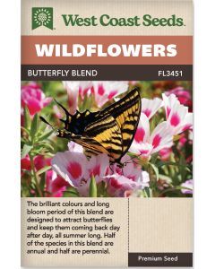 Butterfly Blend Blend Wildflowers Flower Seeds - West Coast Seeds - FL3451A