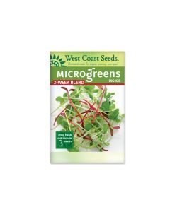 Three Week Blend Seeds Blend Vegetable Seeds - West Coast Seeds - MG108A