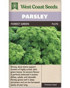 Forest Green Parsley Herb Seeds - West Coast Seeds - PL570A