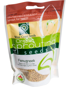 Fenugreek Certified Organic Sprouting Fenugreek Vegetable Seeds - West Coast Seeds - SS106A