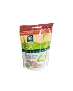 Wheatgrass Certified Organic Sprouting Wheat Vegetable Seeds - West Coast Seeds - SS112A