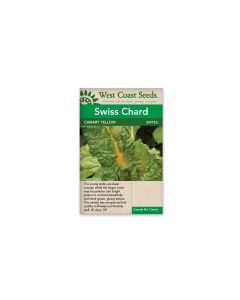 Canary Yellow container Swiss Chard Vegetable Seeds - West Coast Seeds - SW755A