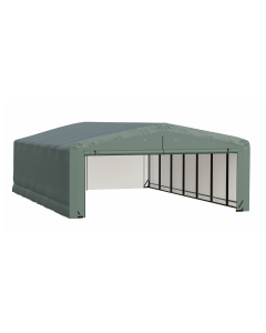 ShelterTube Wind and Snow-Load Rated Garage, 20x32x10 Green