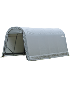 ShelterCoat 8 x 16 ft. Wind and Snow Rated Garage Round Gray STD