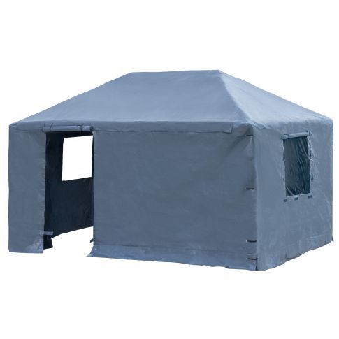 Sojag Grey Universal Winter Cover for Gazebos, 12 ft. x 16 ft. — 白底产品图