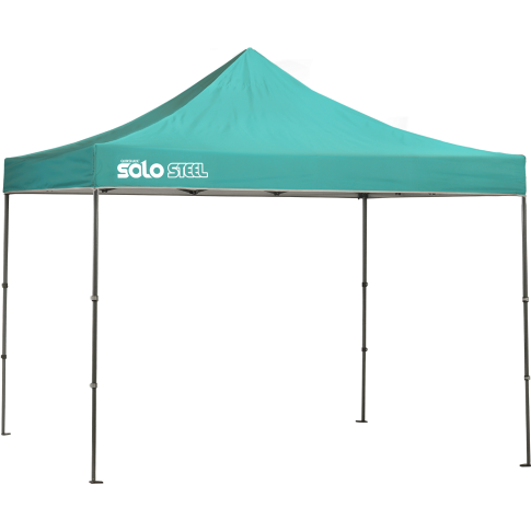 Quik Shade Solo Steel 100 10 x 10 ft. Straight Leg Canopy - Turquoise