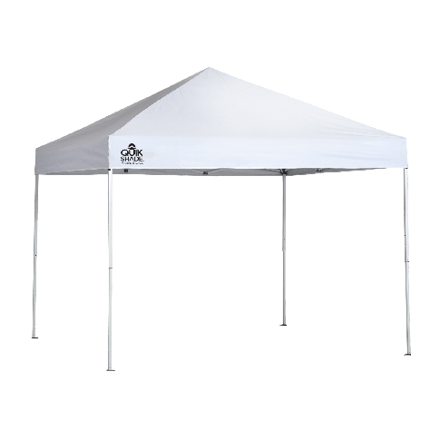 Marketplace MP100 10 x 10 pi Abri à Pattes Droites  - Blanc