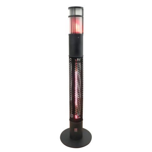 Westinghouse Infrared Electric Outdoor Heater Portable With Gold Tube and Flame