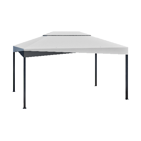 Sojag 10 x 14 x 8.9 ft Grey Malta Gazebo