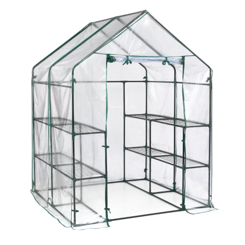 Miracle-Gro Mini Greenhouse  4' 8" x 4' 8" x 6' 5"