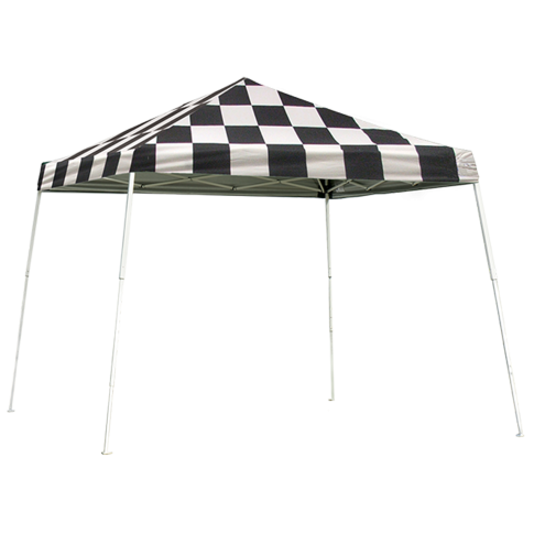 Pop-Up Canopy HD - Slant Leg 12 x 12 ft. Checkered Flag