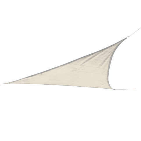 16 ft triangle Cream Shade Sail