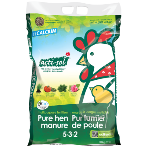 Pure Hen Manure Multipurpose Organic Fertilizer 5-3-2 10kg