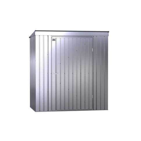 Arrow Elite Steel Storage Shed, 6x4, Galvalume