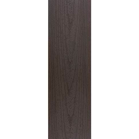IPATIO PRIME 12ft Chocolate Foamed PVC Deck Board Grooved