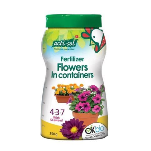 Organic Fertilizer For Annual Flowers 4-3-7 350g