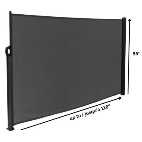 
Auvent latéral rétractable 55"x118" - Corriveau