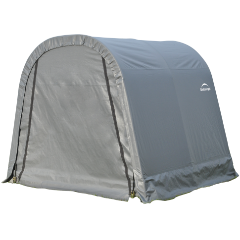 ShelterCoat 8 x 8 ft. Wind and Snow Rated Garage Round Gray STD