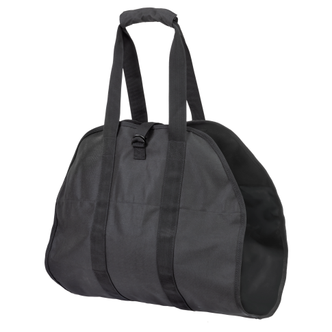 Firewood Bag Open Ended 40 x 19 in. Black