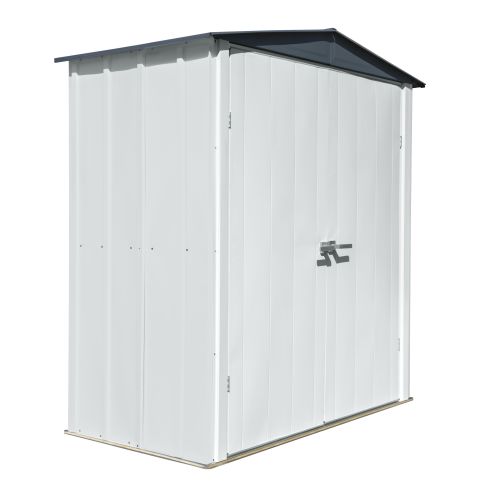 Spacemaker Patio Shed, 6x3, Flute Grey and Anthracite