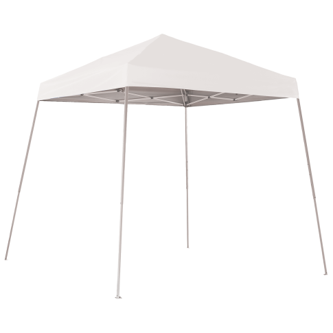 Pop-Up Canopy HD - Slant Leg 8 x 8 ft. White