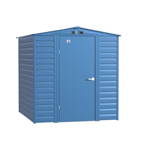 Arrow Select Steel Storage Shed, 6x7, Gris bleu