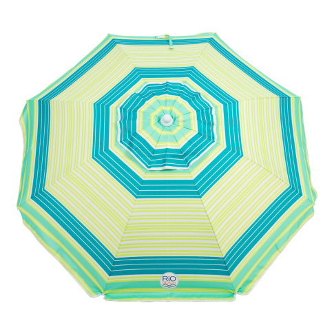 RIO 6' umbrella with Wind vent, tilt, anchorand  half mesh carry bag
