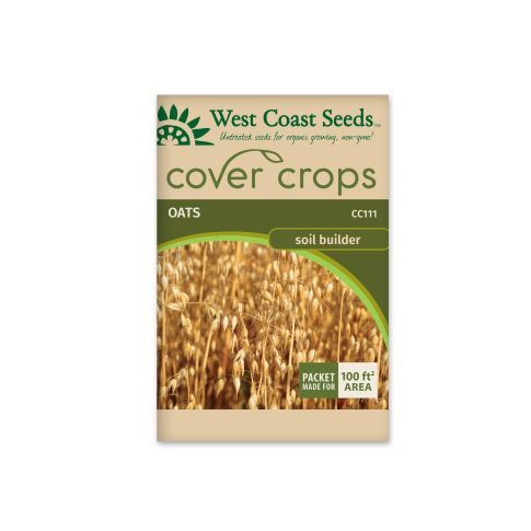 Oats Seeds Soil Builders Vegetable Seeds - West Coast Seeds - CC111A