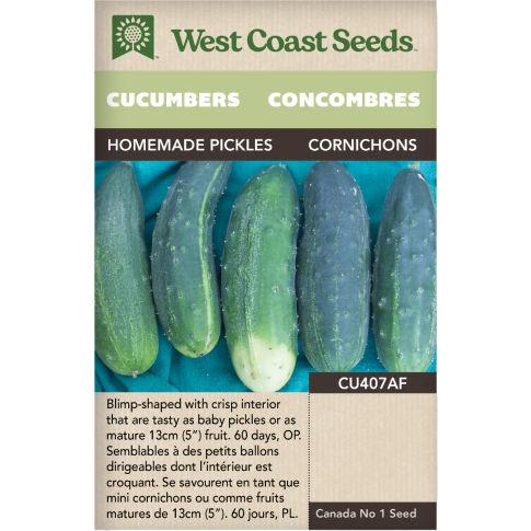 Homemade Pickles Pickling Cucumbers Vegetables Seeds - West Coast Seeds