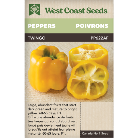 Twingo F1 Sweet Peppers Vegetables Seeds - West Coast Seeds