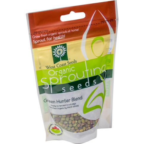 Green Hunter Certified Organic Sprouting Green Hunter Vegetable Seeds - West Coast Seeds - SS107A