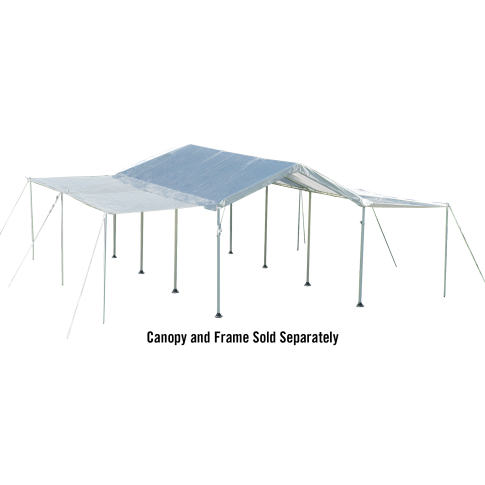 MaxAP 10 ft. x 20 ft. White Canopy Extension Kit - Frame and Canopy Sold Separately