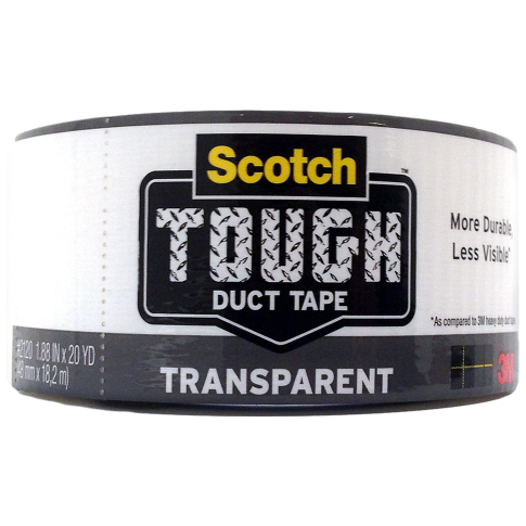 Scotch Tough Duct Tape - Transparent