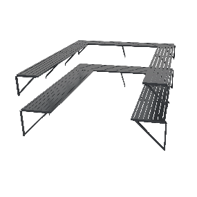 Sojag 7x8 ft. Greenhouse Shelf Kit