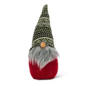 Md Grn Mix Hat Gnome-8"H
