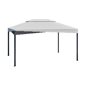 Sojag 10 x 14 x 8.9 ft Grey Malta Gazebo