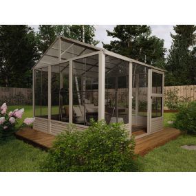 Gazebo Penguin Myrdal Solarium 11x10 Polycarbonate Roof