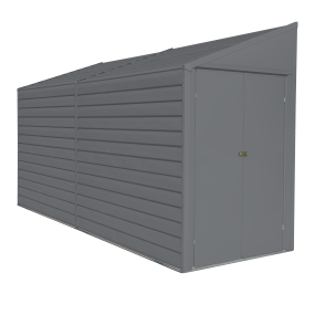 Arrow Yardsaver® 4 X 10 Ft Steel Storage Shed Charcoal