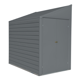 Arrow Yardsaver® 4 X 7 Ft Steel Storage Shed Charcoal