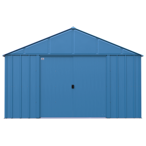 Arrow Classic Metal Shed, 12 x 12, Blue Grey