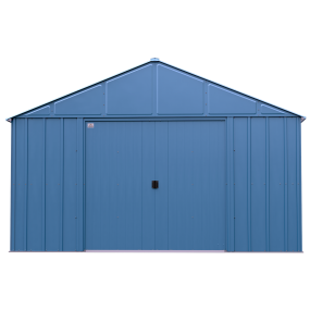 Arrow Classic Metal Shed, 12 x 14, Blue Grey