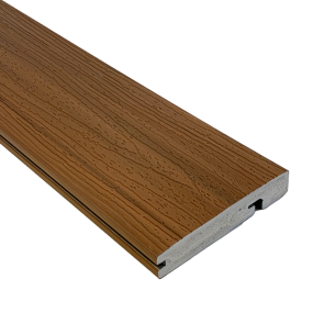 IPATIO PRIME 12ft Mahogany Foamed PVC Stair Nosing Board
