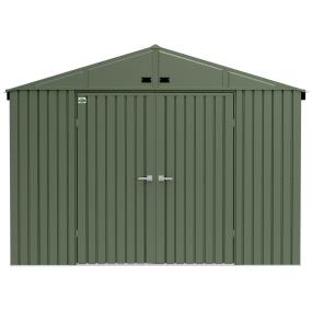 Arrow Scotts Lawn Care Storage Shed, 10x14, Green