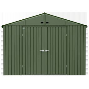 Arrow Select Steel Storage Shed, 14x17, Flute Grey