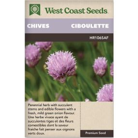 Chives Perennial Chives Herbs Seeds - West Coast Seeds