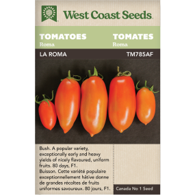 La Roma F1 Roma Tomatoes Vegetables Seeds - West Coast Seeds